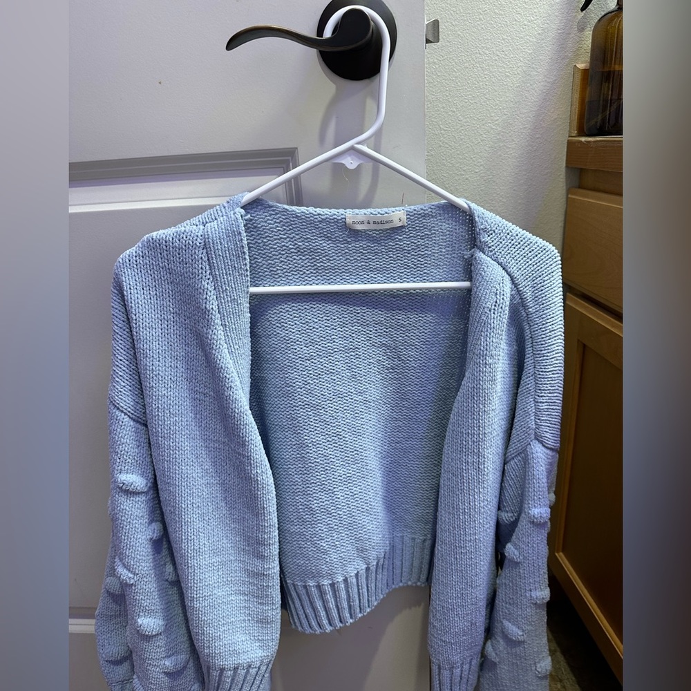 Blue sweater